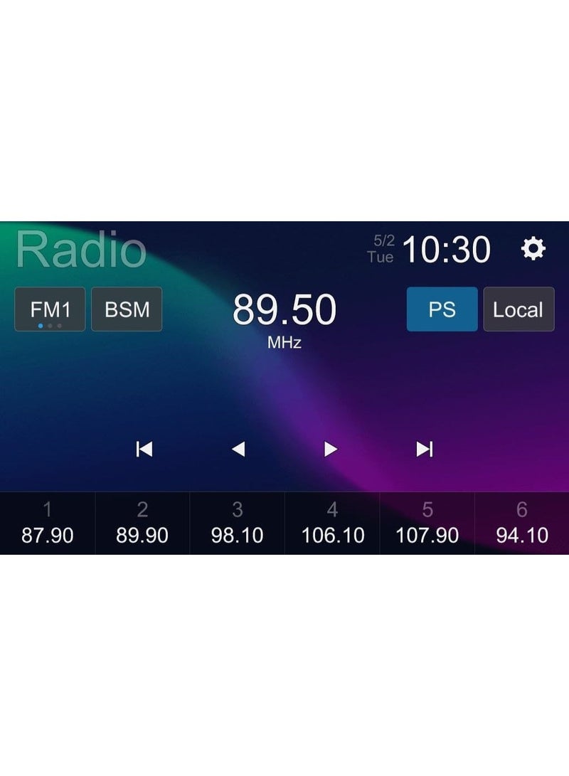 بايونير نظام صوتي للسيارة Pioneer DMH-A345BT، شاشة لمس سعوية WVGA مقاس 17.3 سم (6.8 بوصة)، يدعم Bluetooth/USB/AUX/الراديو وتقنية Weblink (لعرض شاشة الهاتف)، تشغيل فيديو Full HD عبر USB، معادل صوت (EQ) بـ 13 نطاقاً، 3 مخارج مسبقة (2 فولت)، مضخم صوت MOSFET بقوة 50 واط × 4، مخرج فيديو، ودعم كاميرا خلفية. - Image 4