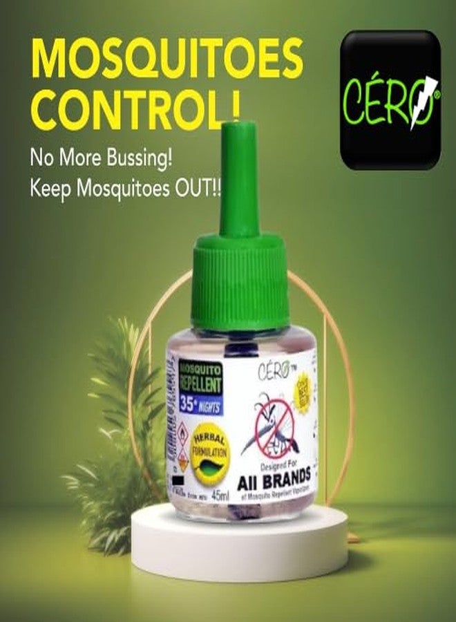 CERO HERBAL Mosquito liquid for ALL BRANDS of Vaporiser Machines 'COMBO PACK' (135ml) - Image 3