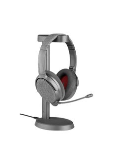 Onanoff Fokus+ Wireless Noise Cancelling Headphones w/ Charging Stand, 50Hrs Battery Life, Superior Audio, HearThru/Fokus/Music Modes, Auto On/Off, for Work, On-line Class, Podcasts, Calls - Grey  - Image 1