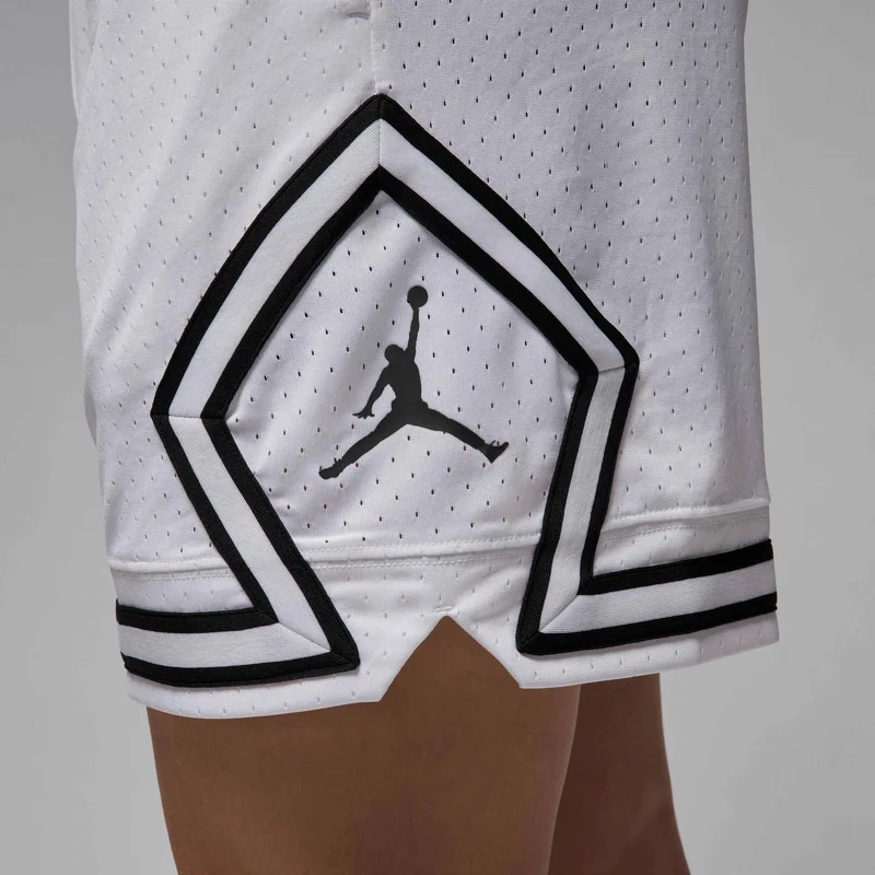 Jordan White Men's Dri-FIT Sport Diamond Shorts for Men | Best Price UAE