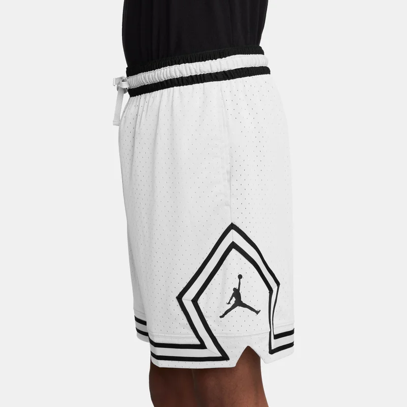 Jordan White Men's Dri-FIT Sport Diamond Shorts for Men | Best Price UAE