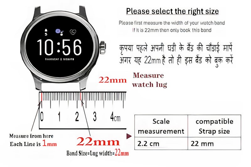 IIK COLLECTION 22mm Silicone Strap for Smart Watches|combo pack of strap Compatible with Noise, Fireboltt, Boat Xtend, Pebble, Boat, Boat Flash, Noise Color fit,Ultra Smart Watch & All Watches - Image 2