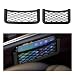 Ohleats 2 PCS Car Pocket Phone Nets Purse Phone Holder Mesh Storage Bag with Double Sided Tape Stick on Organizer Seat Side Back Automotive Storage Net Bag Car Accessories - Image 2