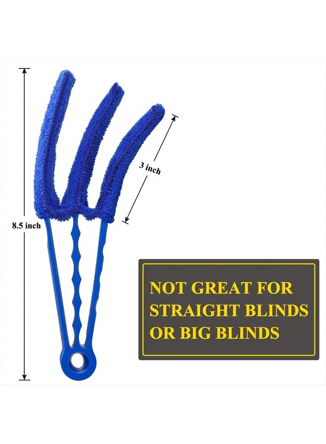 Hiware Window Blind Cleaner Duster Brush with 5 Microfiber Sleeves - Blind Cleaner Tools for Window Shutters Blind Air Conditioner Jalousie Dust - Image 4