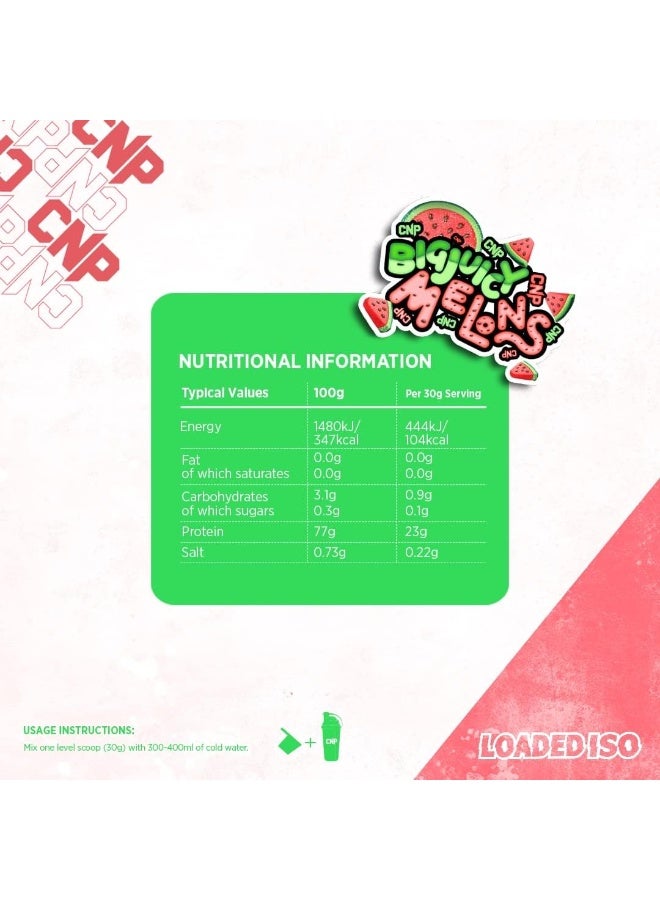 سي إن بي لودد آيزو 1.8 كجم – نكهة الكرز كولا – بروتين مصل اللبن المعزول - Image 2