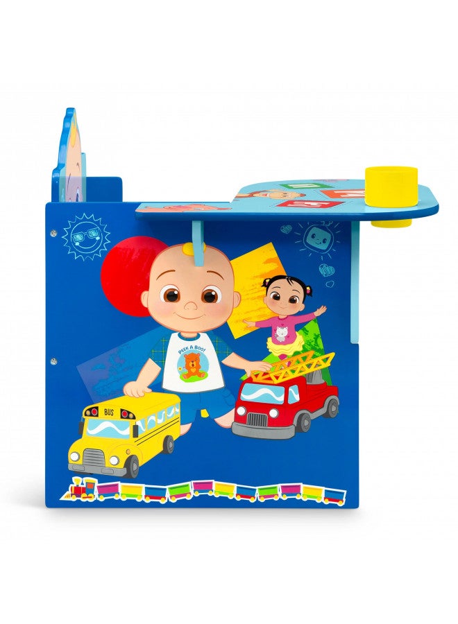 Delta Children Chair Desk with Storage Bin - Greenguard Gold Certified, CoComelon - Image 5