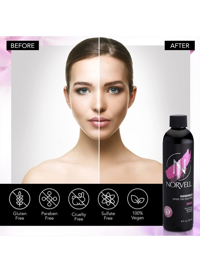 norvell Premium Sunless Tanning Solution - Dark, 8 fl.oz. - Image 4