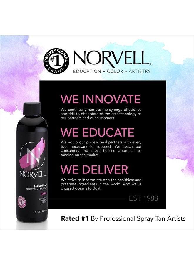 norvell Premium Sunless Tanning Solution - Dark, 8 fl.oz. - Image 3