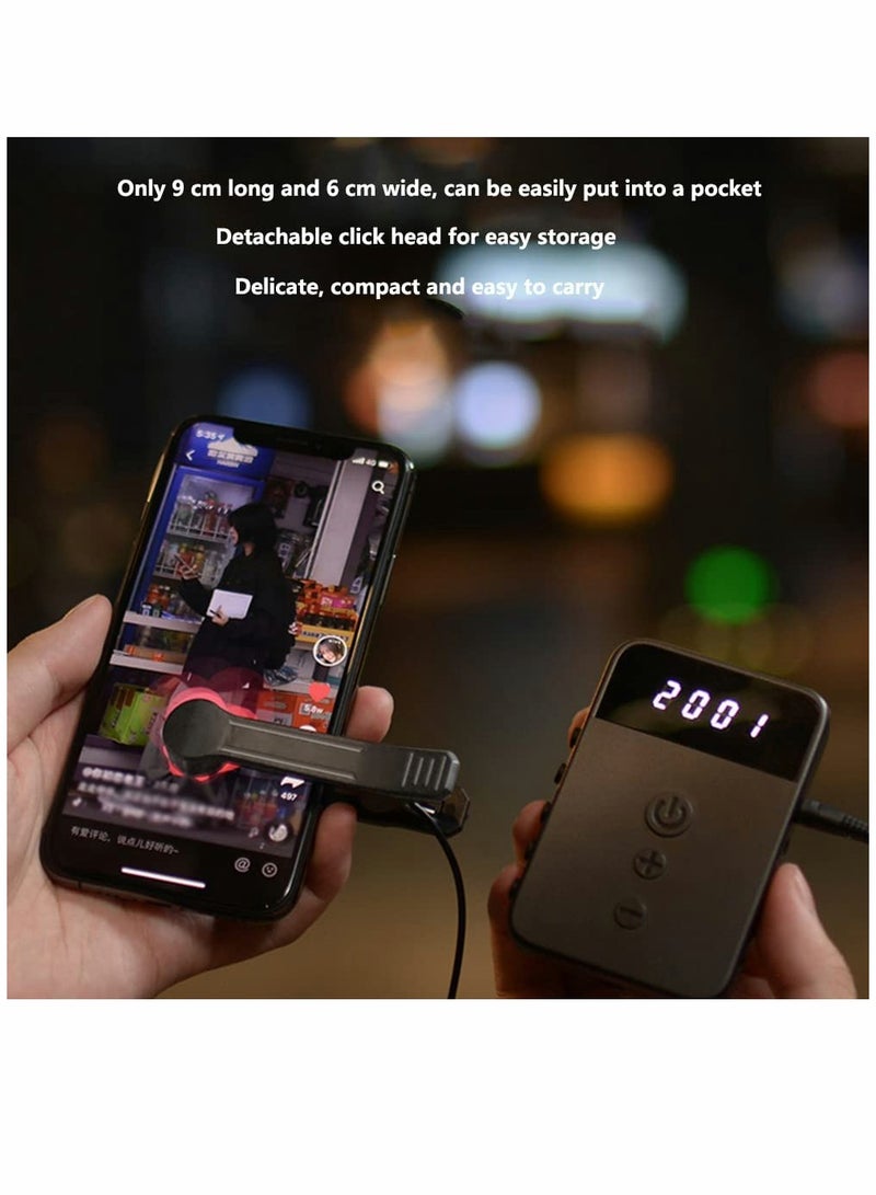 KASTWAVE جهاز النقر التلقائي لشاشة الهاتف المحمول العالمي جهاز النقر التلقائي محاكاة فيزيائية لعبة النقر بالإصبع Tiktok النقر المستمر للهواتف المحمولة البث المباشر إبقاء الشاشة نشطة - Image 4