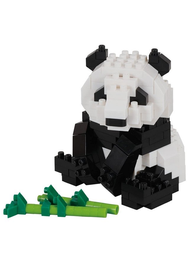 نانوبلوك - الحيوانات - الباندا العملاقة، مجموعة بناء السلسلة - Image 1