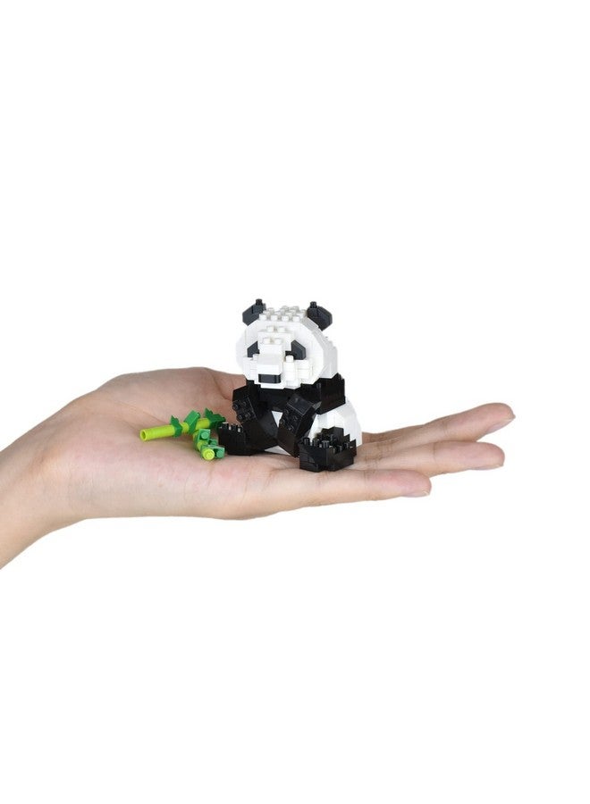 نانوبلوك - الحيوانات - الباندا العملاقة، مجموعة بناء السلسلة - Image 3