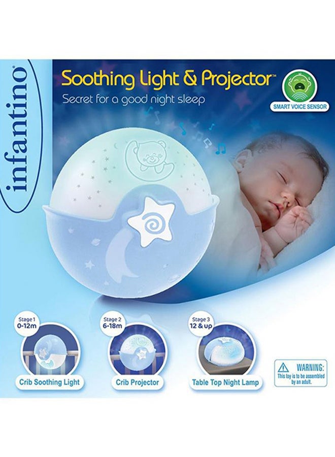 infantino Table-Top Soothing Light And Projector - Blue - Image 2