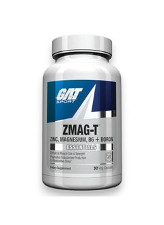 GAT SPORT ZMAG-T, ZInc Magnesium B6 +Boron, 90 Capsules  - Image 1