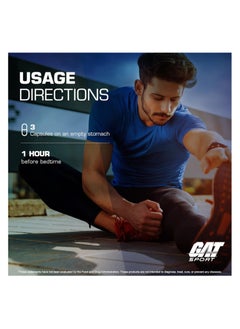 GAT SPORT ZMAG-T, ZInc Magnesium B6 +Boron, 90 Capsules  - Image 5
