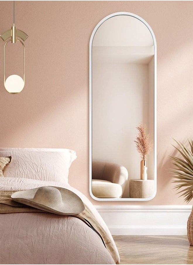 Cady One - Sturdy, Heavy-Duty Standing Mirror With Adjustable Stand, Can Be Detached And Hung On The Wall, Equipped With Wheels For Easy Movement, 153X40 Cm - Image 1