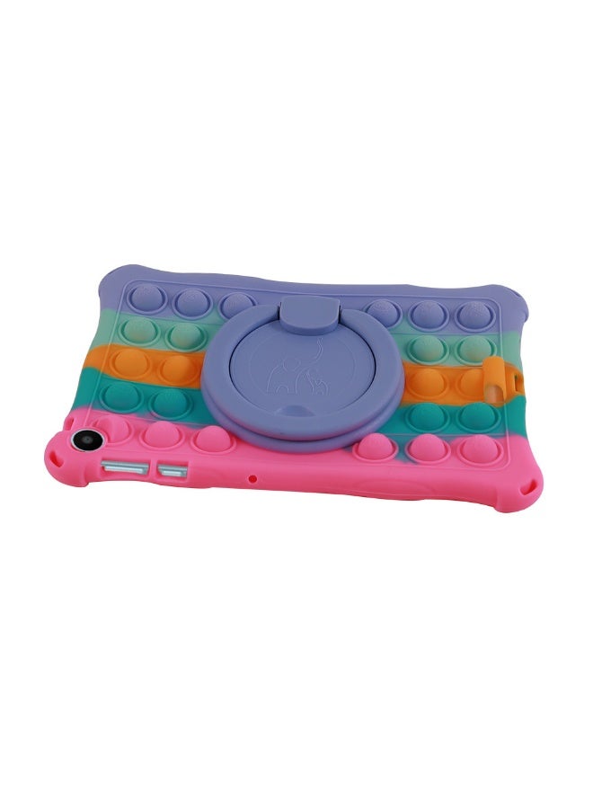general Case Compatible with Huawei Matepad SE 10.4 inch 2023 Kids Soft Silicon 360 Rotating Ring Stand Cover with Should Strap and Pen - Image 3