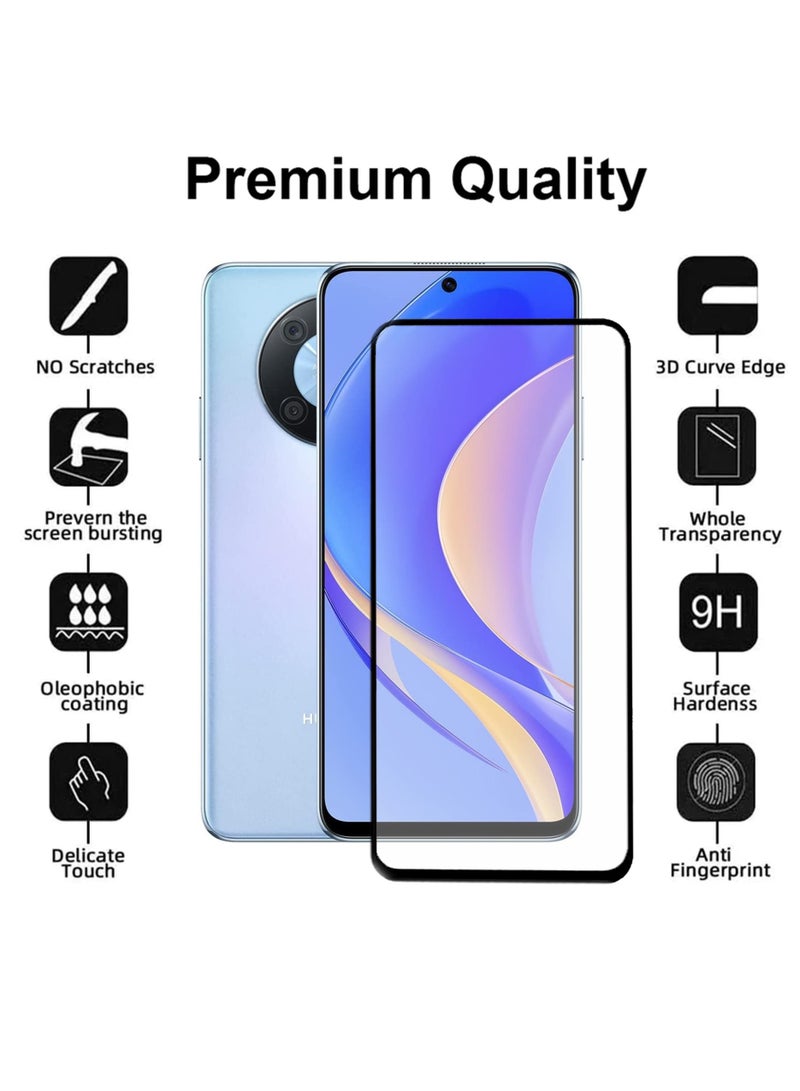 Huawei Nova Y90 Screen Protector – Premium Edge to Edge Tempered Glass Protector, High Transparency, Delicate Touch, Anti-Explosion, Smooth Arc Edges, Easy Installation - Image 2