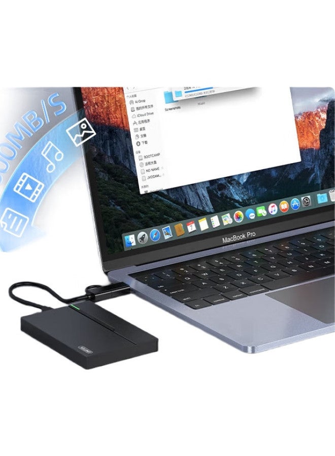 Superior Youyuezhe External Hard Drive Enclosure, 2.5-Inch Type-C, 10Gbps, For Ssd And Mechanical Hard Drives, Usb3.2 To Sata, Laptop External Read-Only Enclosure, S240C - Image 1