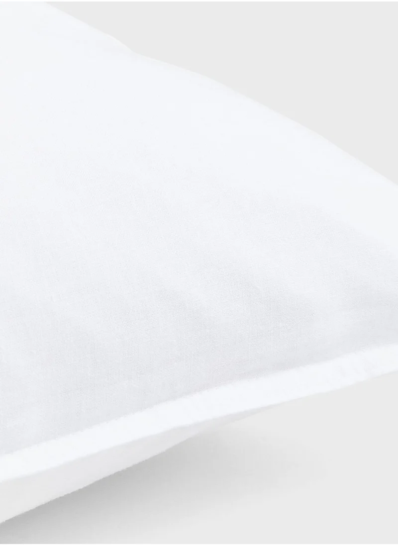 H&M Washed Linen-Blend Pillowcase