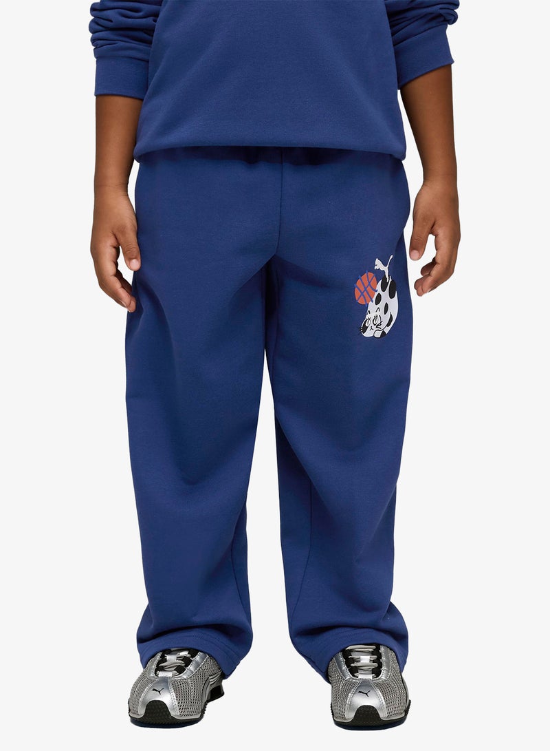 بوما سراويل قطنية مريحة للأطفال برسومات القطط - Image 1