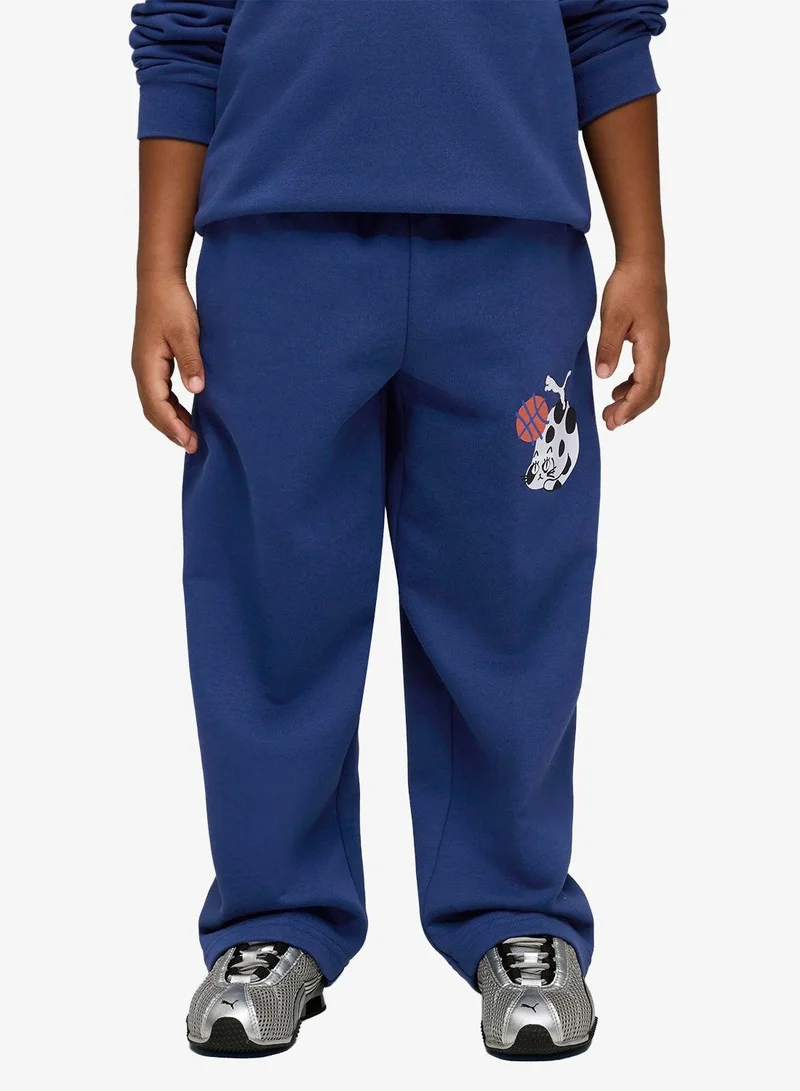 بوما سراويل قطنية مريحة للأطفال برسومات القطط