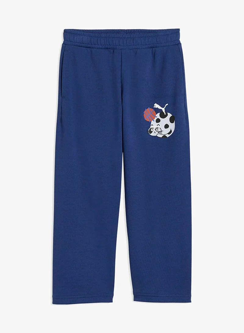 Puma Blue Jewel Kids Cats Relaxed Sweatpants  | Best Price UAE