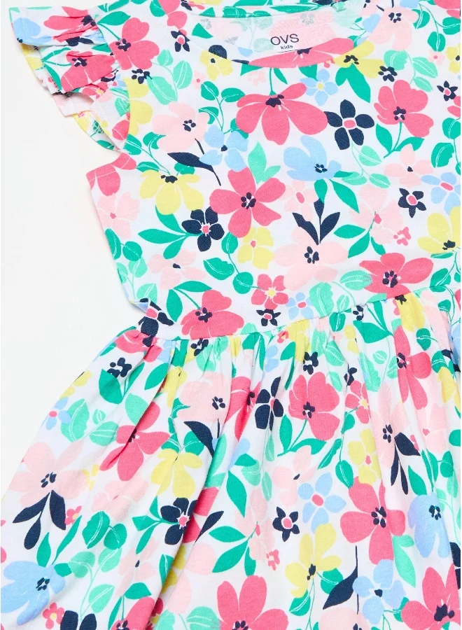 Ovs Floral Print Dress