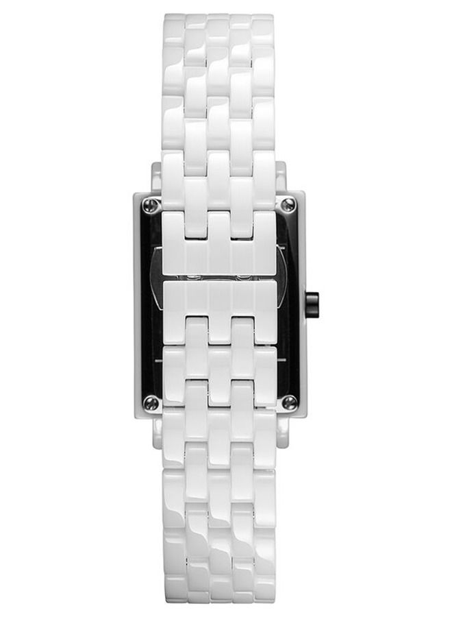 MVMT Women's Analog Square Shape Ceramic Wrist Watch 28000205-D - 26 Mm - Image 3