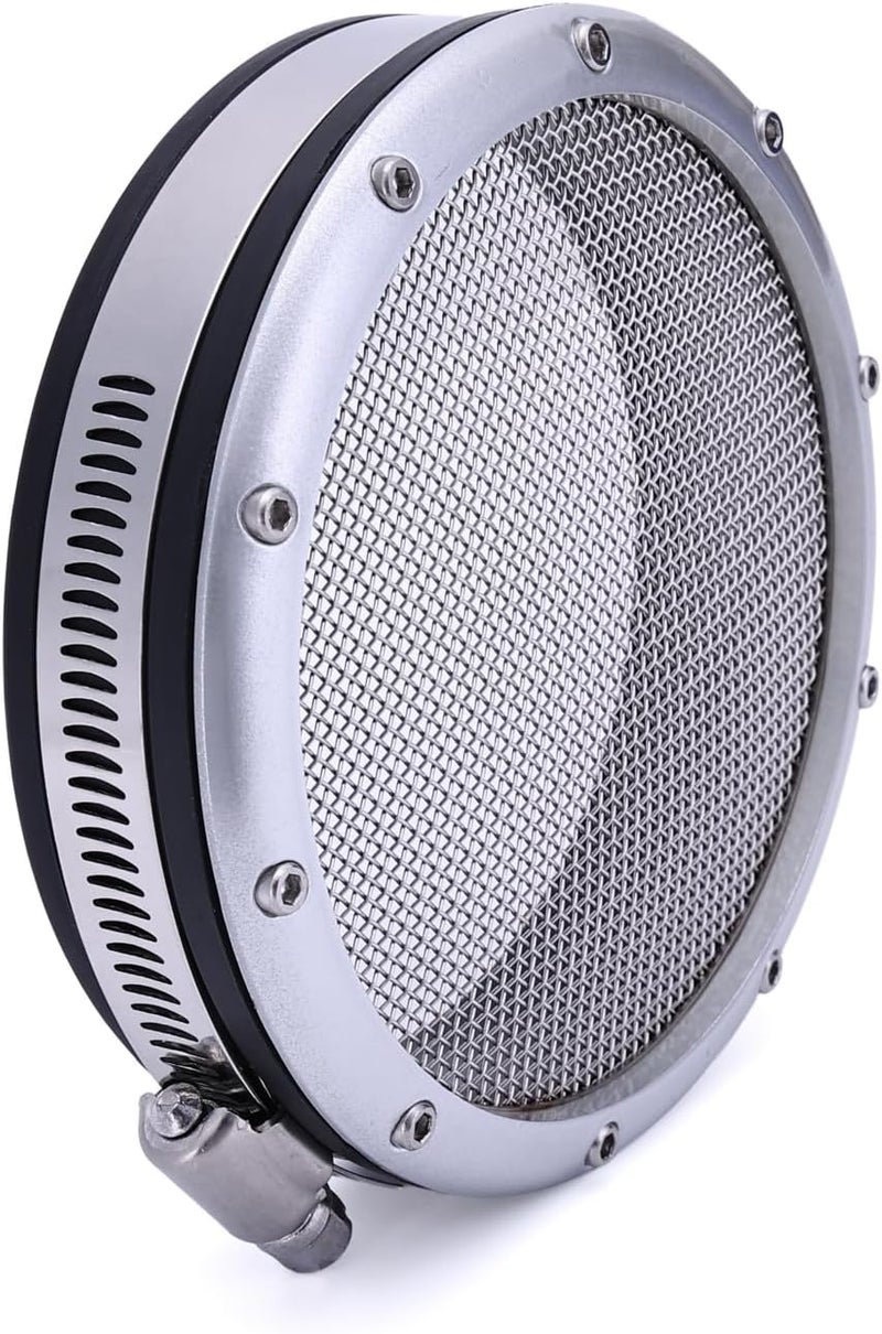 Tucool Racing Turbo Inlet Grill Protector Guard - 3" 3.5" 4" Turbocharge Screen Mesh Air Filter Cover - Image 3