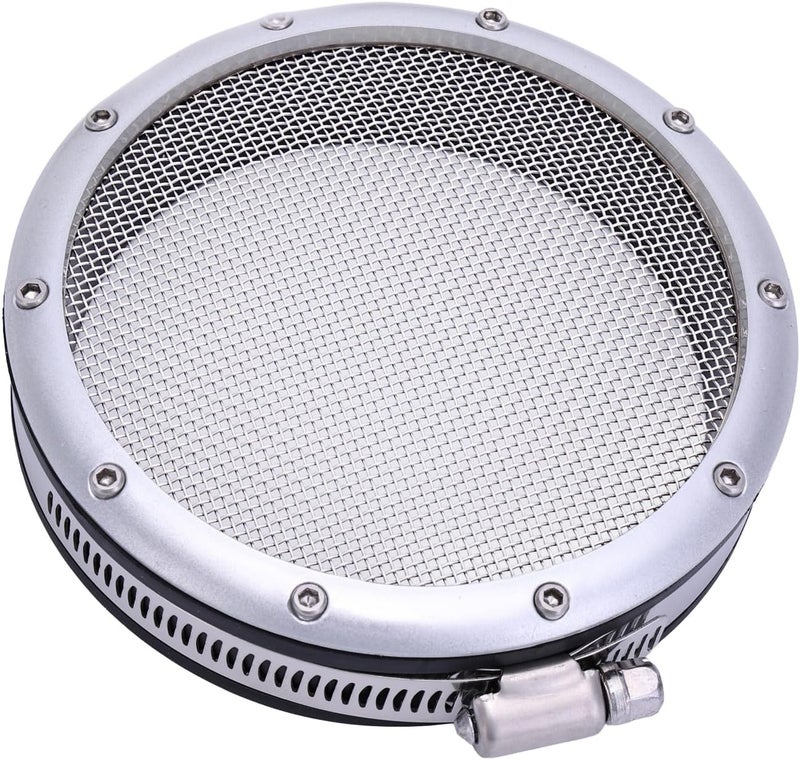Tucool Racing Turbo Inlet Grill Protector Guard - 3" 3.5" 4" Turbocharge Screen Mesh Air Filter Cover - Image 1