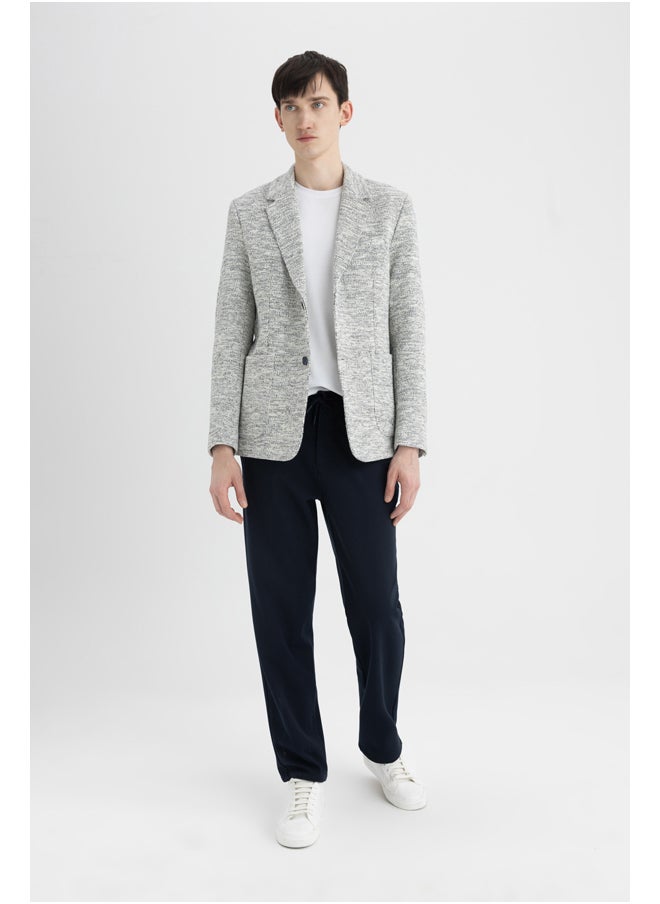 DeFacto - Man Smart Casual Modern Fit Mono Neck Blazer - Image 1