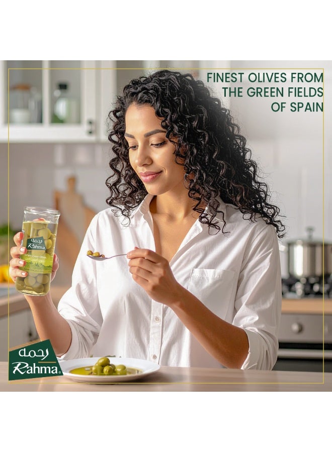 Rahma Green Whole Olives 450 Gm - Image 5