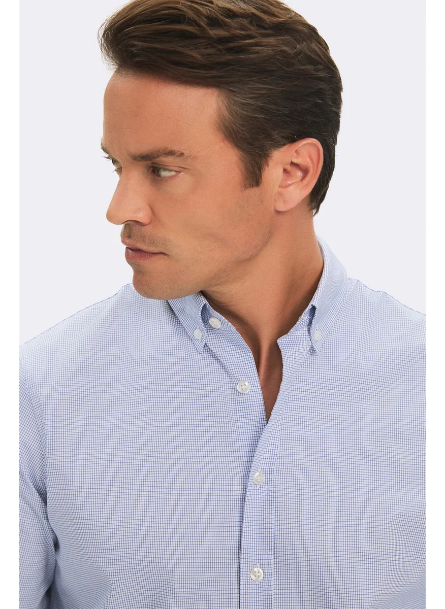 جون Exclusive Men's Regular Fit Checkered Shirt