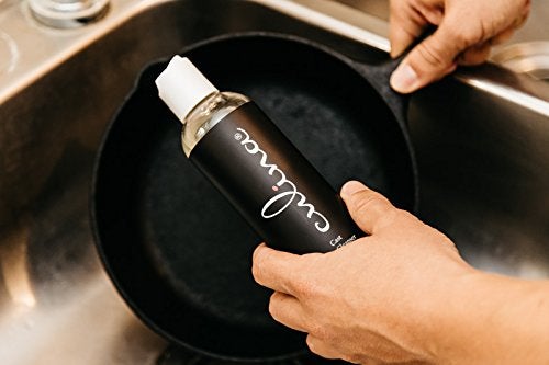 Culina Quality - Cast Iron Cleaning Soap | 100% Plant-Based Castile & Coconut Oil Soap | Best for Cleaning, Restoring, Removing Rust and Care Before Seasoning | For Skillets, Pans & Cast Iron Cookware - Image 3