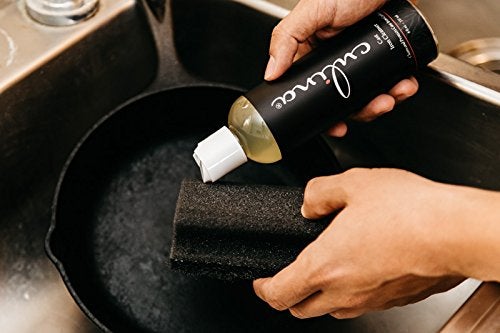 Culina Quality - Cast Iron Cleaning Soap | 100% Plant-Based Castile & Coconut Oil Soap | Best for Cleaning, Restoring, Removing Rust and Care Before Seasoning | For Skillets, Pans & Cast Iron Cookware - Image 4