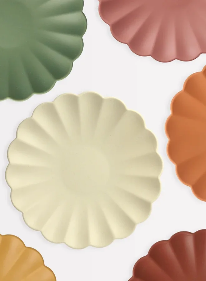 Meri Meri Earthy Small Bamboo Melamine Plates