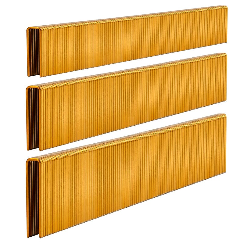 SimCos دبابيس ضيقة التاج 18 قياس 1/4" (1"، 3/4"، 1/2"), متنوعة 1200 قطعة لآلة الدبابيس الهوائية أو الكهربائية، عبوة مشروع (فولاذ مجلفن) - Image 1