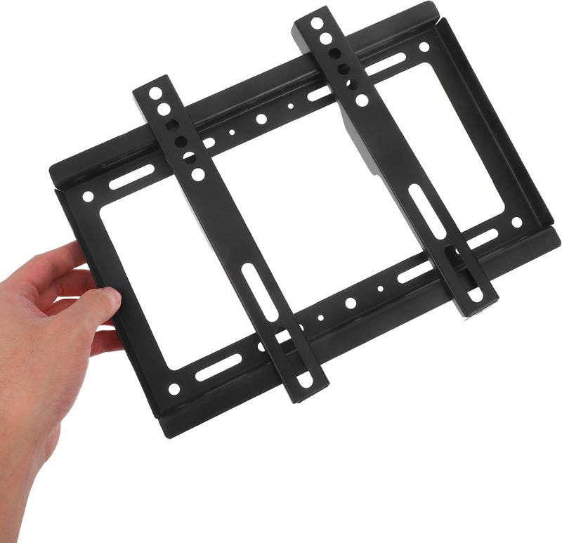 Universal Tv Wall Mount Bracket with Screw Kit for 14-42 Inch Flat Screen Tvs, Fixed Low Profile Support for LED LCD Plasma Panels, Space-Saving Hardware for Living Rooms - Image 4