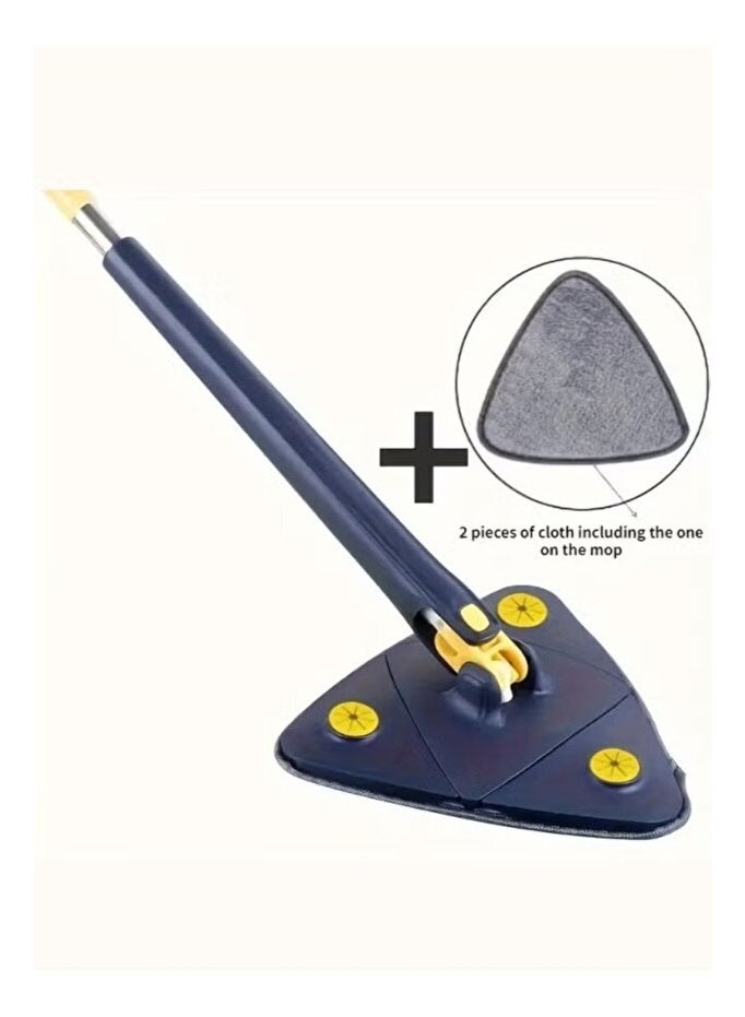 Denix Adjustable 360-degree triangular cleaning mop with automatic water wringing - Image 5