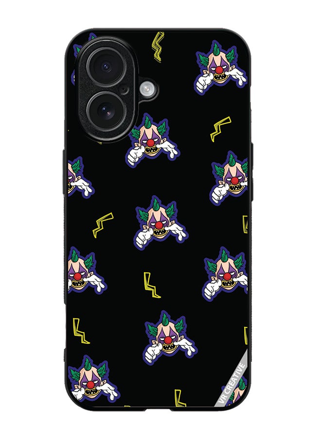 Protective Case Cover For Apple iPhone 17 Joker Design Multicolour