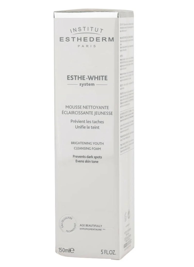 INSTITUT ESTHEDERM - Institut Esthederm Esthe-White System Anti Dark Spot, Brightening Youth Cleansing Foam 150ml - Image 1