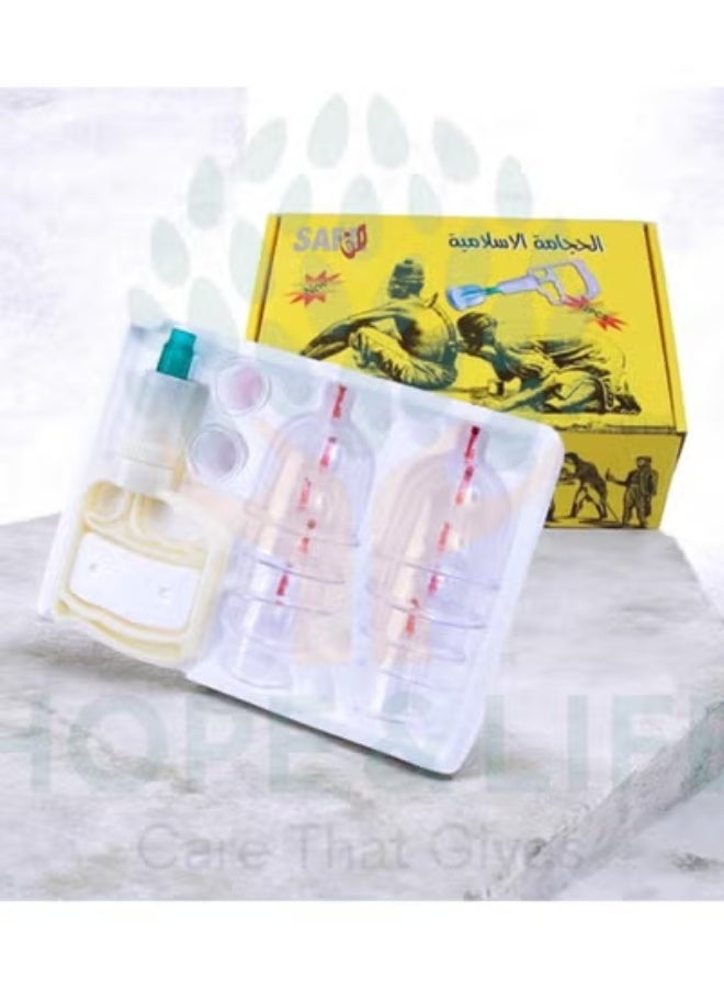 Safa 12-Piece Medical Sterile Massage Cupping Cup Set - Image 4