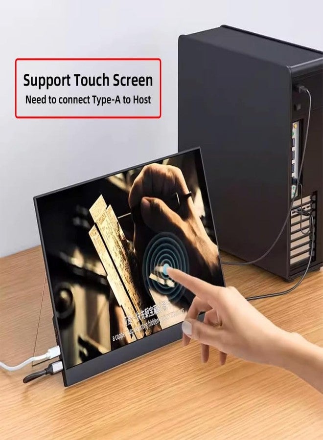 NFHK Displayport to USB C Cable 4k@60hz with USB Power Supply Support Touch Display for Host Connected to Portable Screen/VR Glasses 6.56FT/2.0M - Image 5