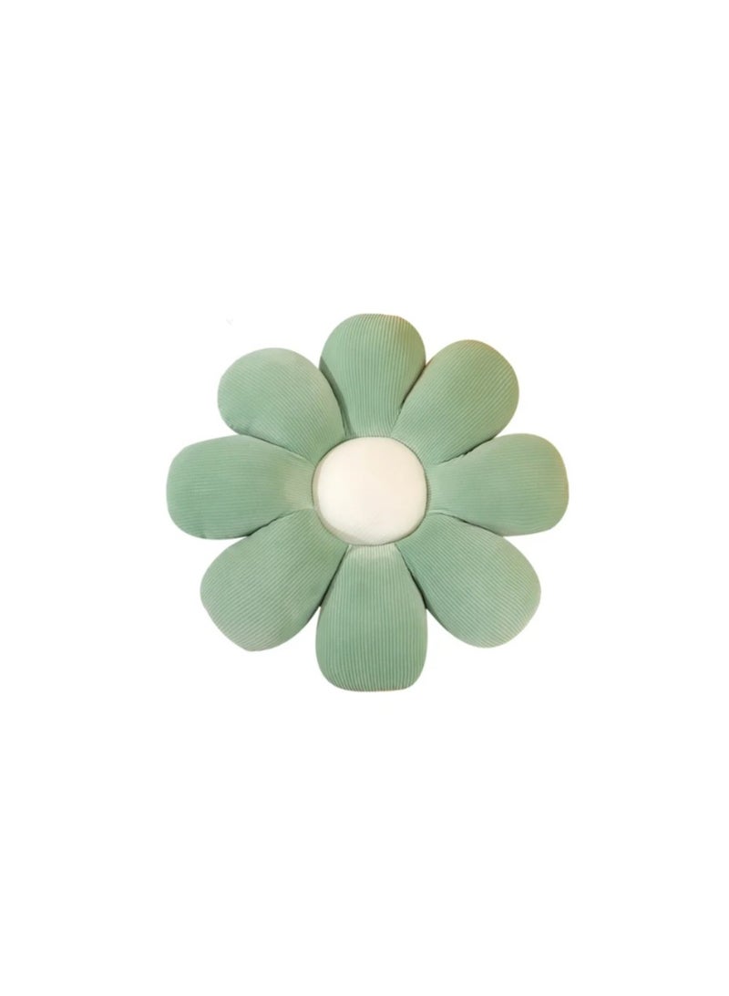 Meetion Daisy Flower Shaped Throw Pillows, Cute Flower Plush Floor Pillow Cushion for Bedroom Sofa Chair Décor - Image 1