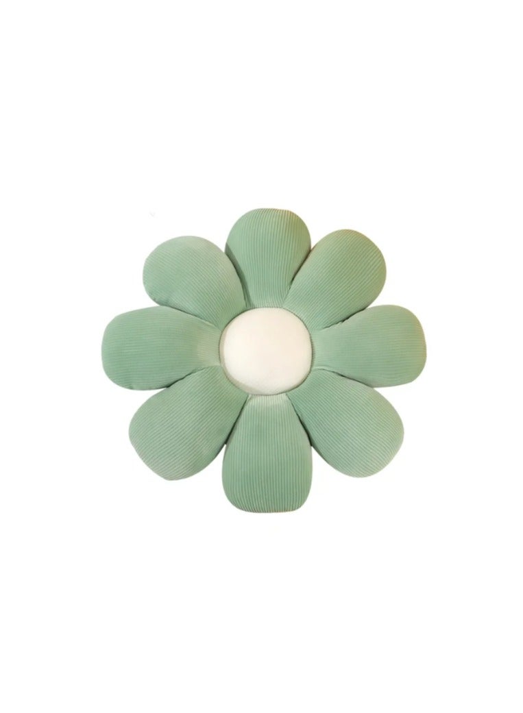 Meetion Daisy Flower Shaped Throw Pillows, Cute Flower Plush Floor Pillow Cushion for Bedroom Sofa Chair Décor - Image 2