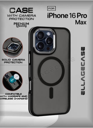 Stylish Case for iPhone 16 Pro Max, Solid Camera Protection, Shockproof, Enhanced Protection, Compatible with Magsafe and Wireless Charging - pzsku/Z8E81A0CE36D001AFCC8BZ/45/_/1730954678/b24c01e2-3dc6-4bf0-a8c5-91086c5b092d