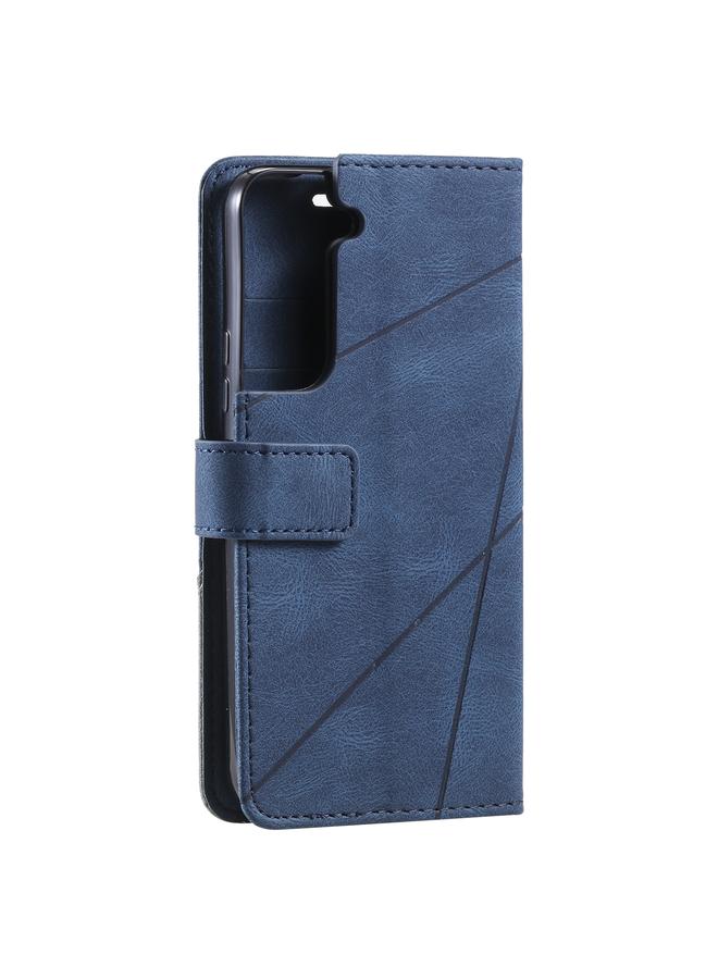 S-TOP Case For Samsung Galaxy S22+ 5G Skin Feel Splicing Horizontal Flip Leather Phone Case - Image 3