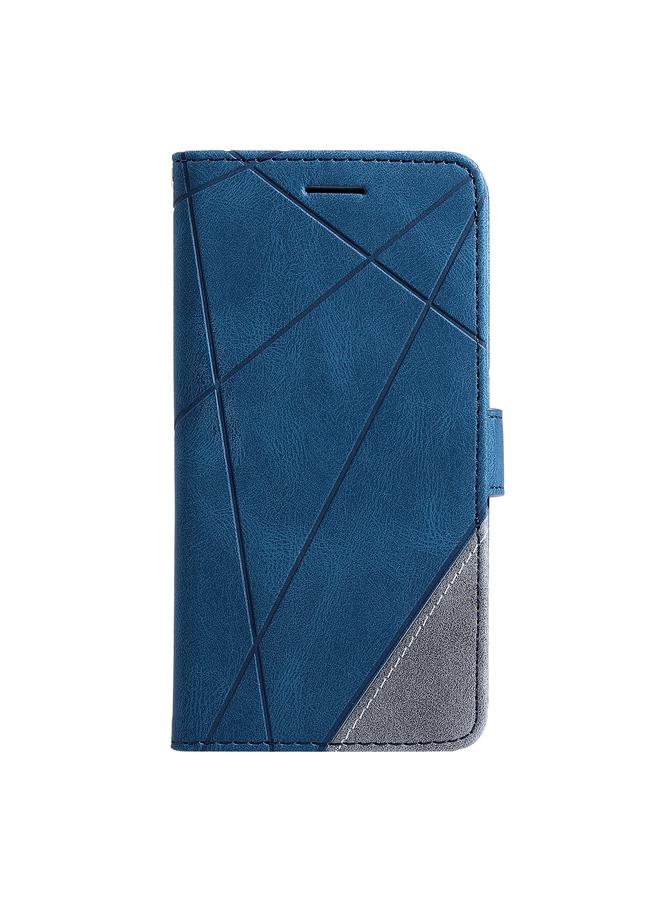 S-TOP Case For Samsung Galaxy S22+ 5G Skin Feel Splicing Horizontal Flip Leather Phone Case - Image 2