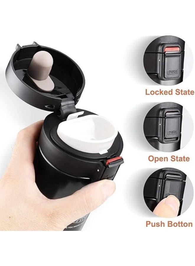 This thermal mug is made of high-quality stainless steel, ensuring rust resistance and long-lasting durability. Its sleek and modern design keeps beverages hot for extended periods, with an easy-to-clean, corrosion-free surface. Perfect for everyday use, it provides a comfortable and safe drinking experience while keeping your favorite drinks at the perfect temperature. - Image 2