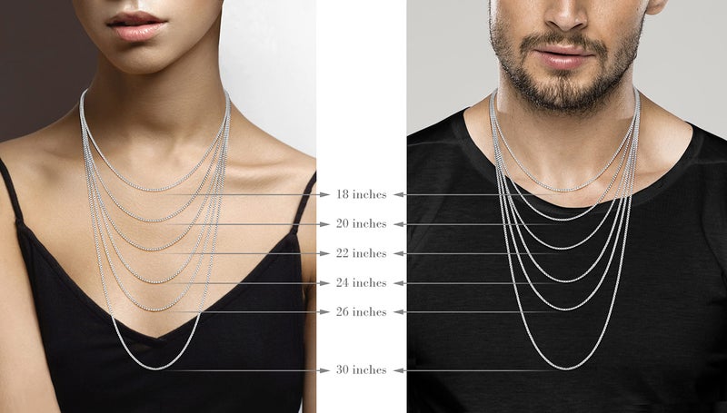 Miabella Italian 925 Sterling Silver Solid 2mm Round Box Chain Necklace for Women Men, Made in Italy (sterling silver, Length 18 Inches) - Image 5